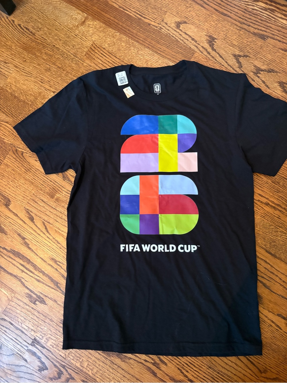FIFA World Cup Mens Black Graphic Tee